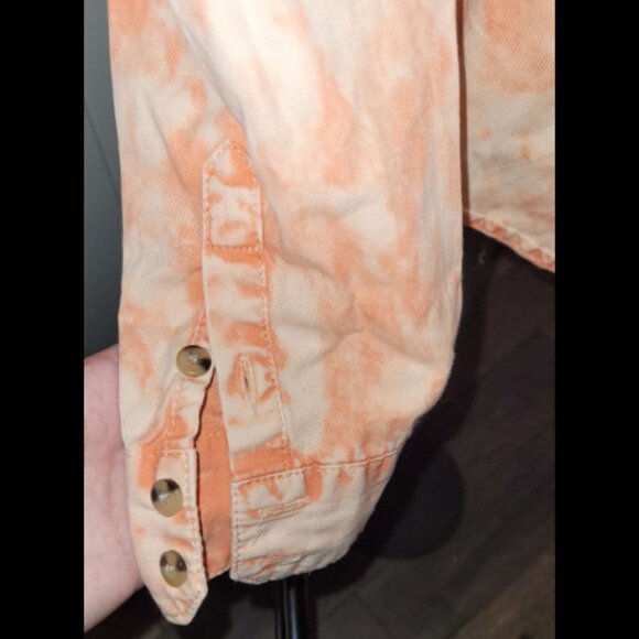 2 for $20 Bleach Tie Dye Button Up - Picture 4 of 4